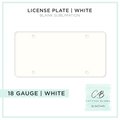 Next Innovations License Plate Sublimation Blank, 12PK 261418011